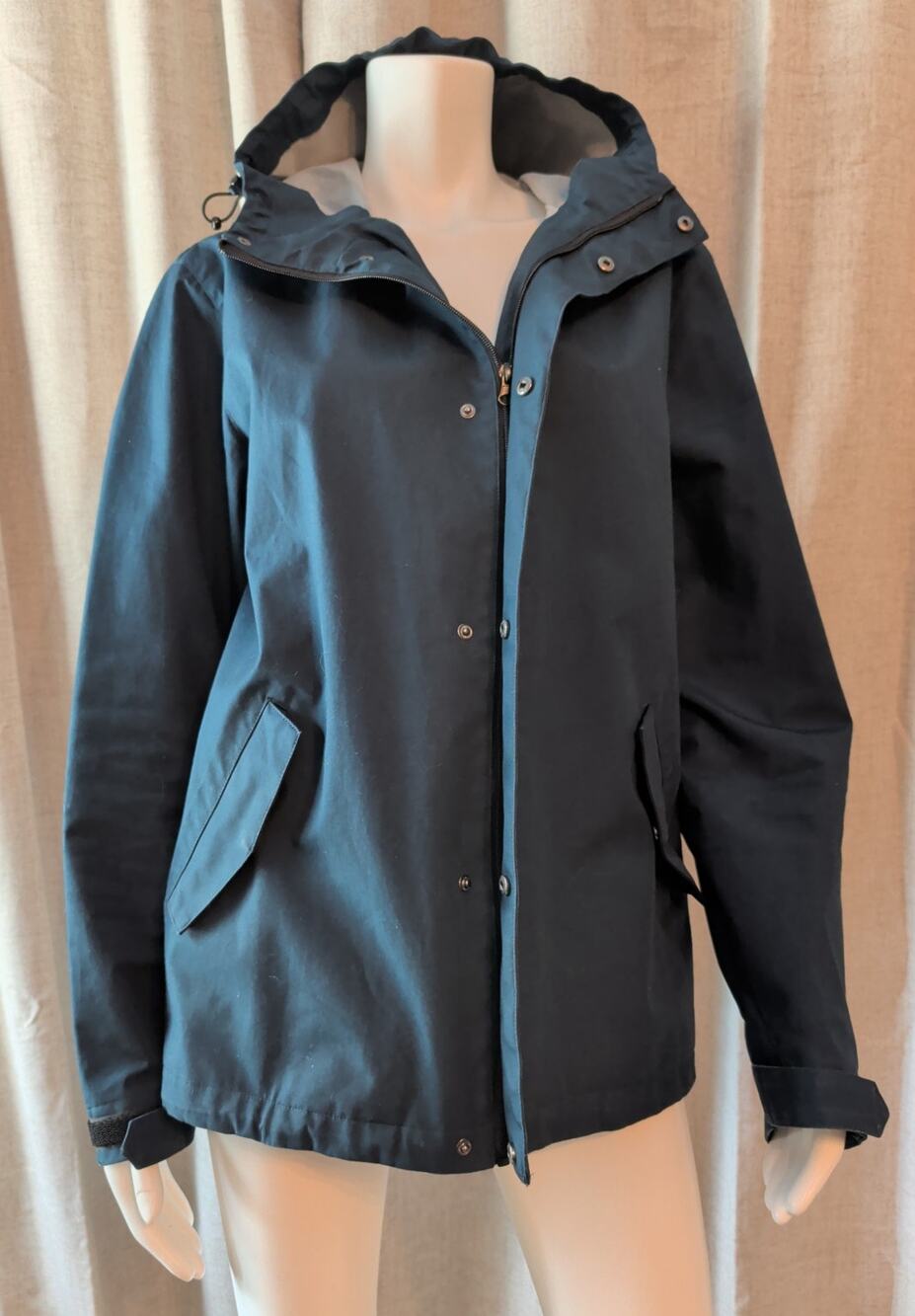 Line of Trade Portland Rain Jacket Waterproof Windproof Women's Med Green Hooded